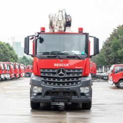 Benz 32M Water Tower Aerial Fire Truck (2)