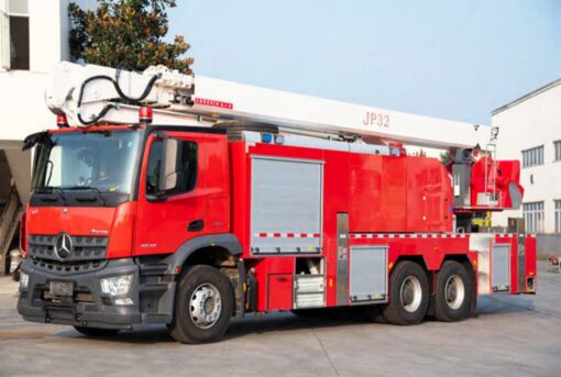 Benz 32M Water Tower Aerial Fire Truck