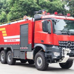 Benz 6x6 ARFF Airport Fire Truck (2)