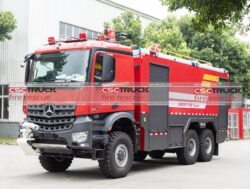 Benz 6x6 ARFF Airport Fire Truck