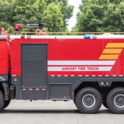 Benz 6x6 ARFF Airport Fire Truck (4)