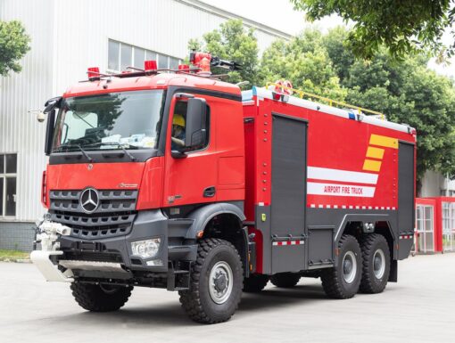 Benz 6x6 ARFF Airport Fire Truck