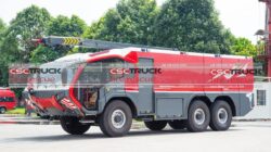 Electric 6x6 Airport Rescue Fire Fighting Truck