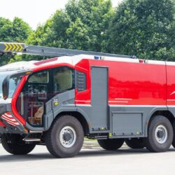 Electric 6x6 Airport Rescue Fire Fighting Truck