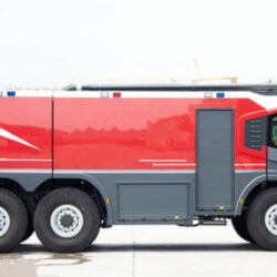 Electric 6x6 Airport Rescue Fire Fighting Truck (3)