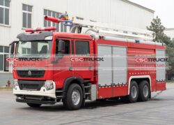 HOWO 20M Water Tower Fire Fighting Truck