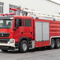 HOWO 20M Water Tower Fire Fighting Truck