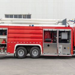 HOWO 20M Water Tower Fire Fighting Truck (3)