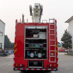 HOWO 20M Water Tower Fire Fighting Truck (4)