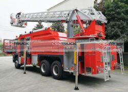 HOWO 32M Aerial Ladder Fire Fighting Truck (2)