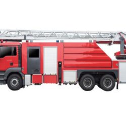 HOWO 32M Aerial Ladder Fire Fighting Truck (5)