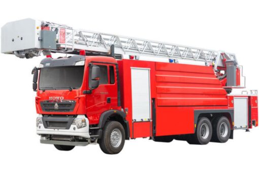 HOWO 32M Aerial Ladder Fire Fighting Truck