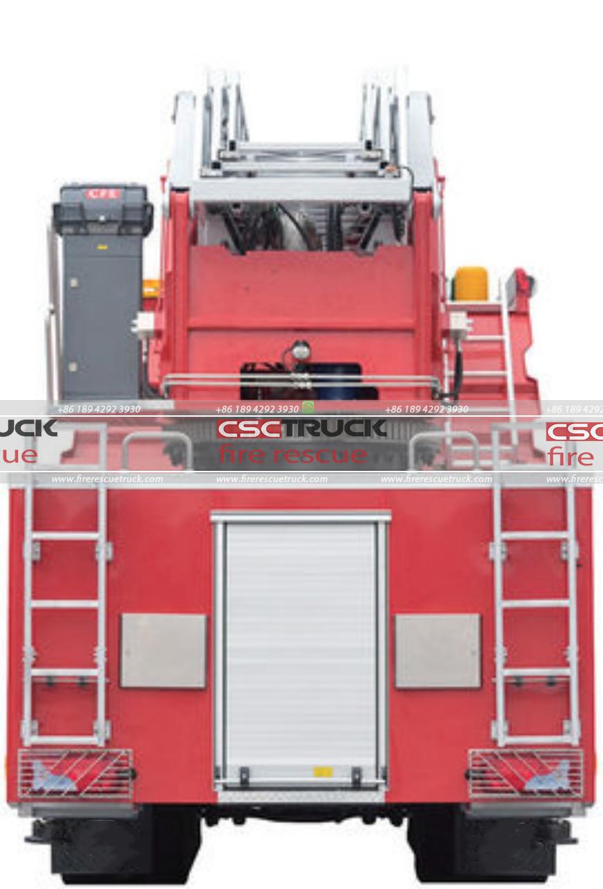 HOWO 32M Aerial Ladder Fire Fighting Truck (6)