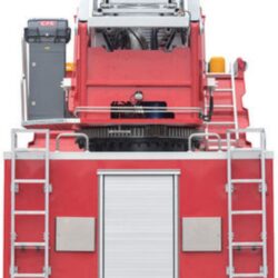 HOWO 32M Aerial Ladder Fire Fighting Truck (6)