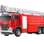 HOWO 32M Aerial Ladder Fire Fighting Truck