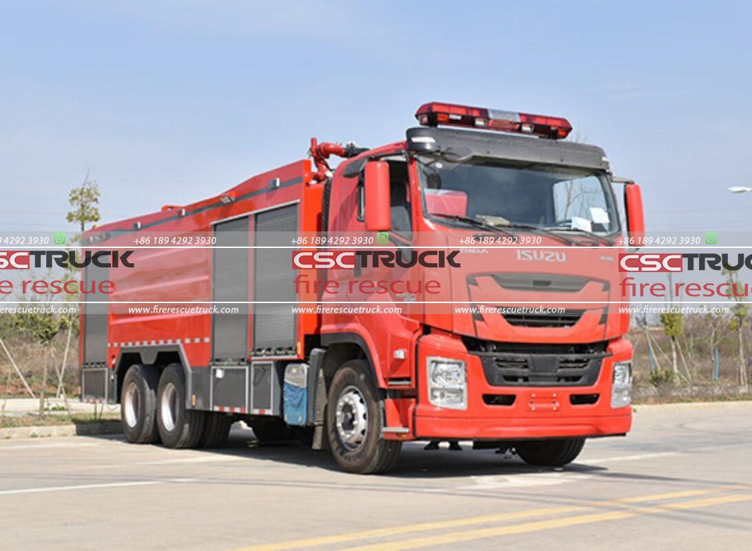 ISUZU 12000 Liters Dry Powder Fire Truck (2)