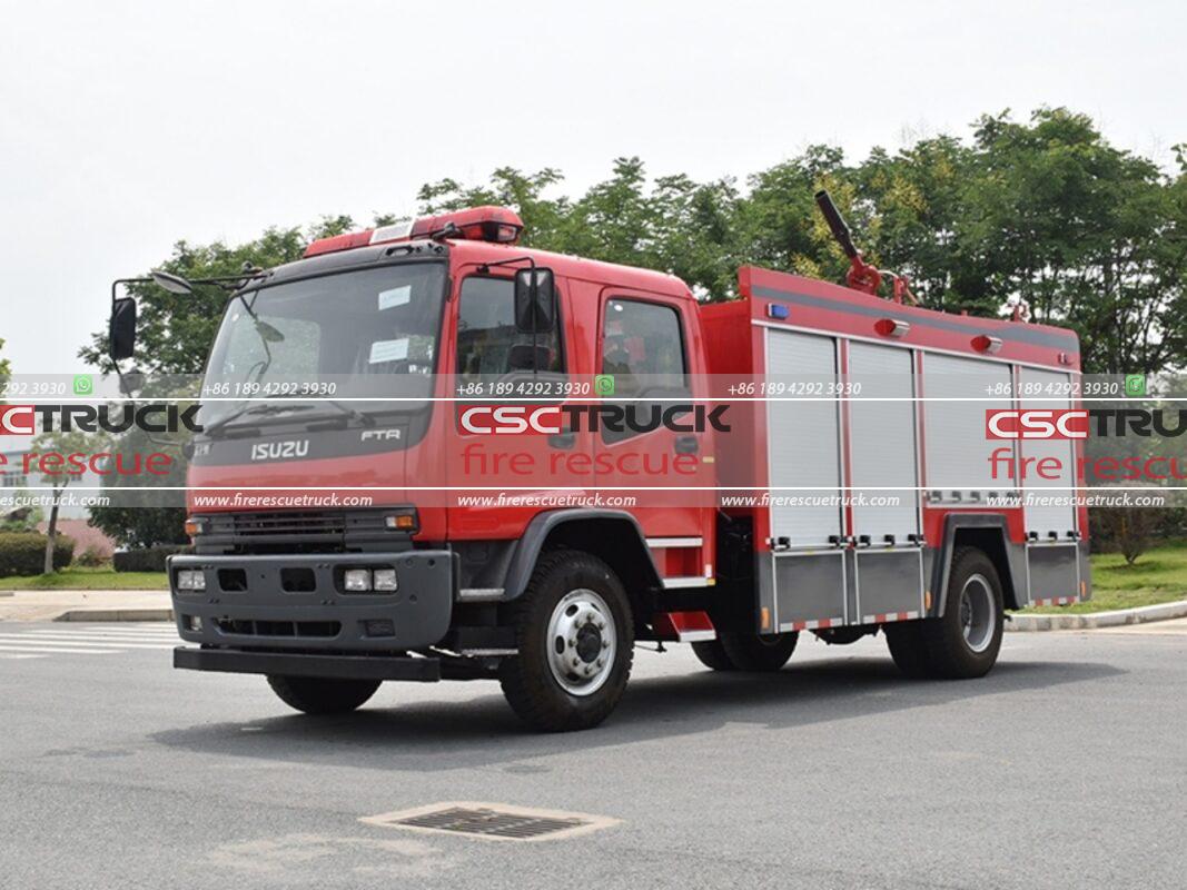 ISUZU 5000 Liters Water Fire Truck