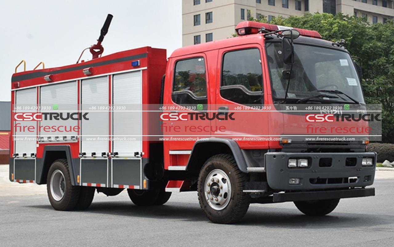 ISUZU 5000 Liters Water Fire Truck (2)