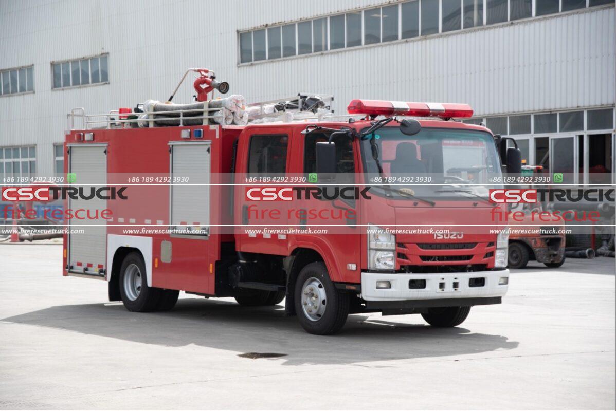 ISUZU 6000 Liters Water Foam Fire Truck