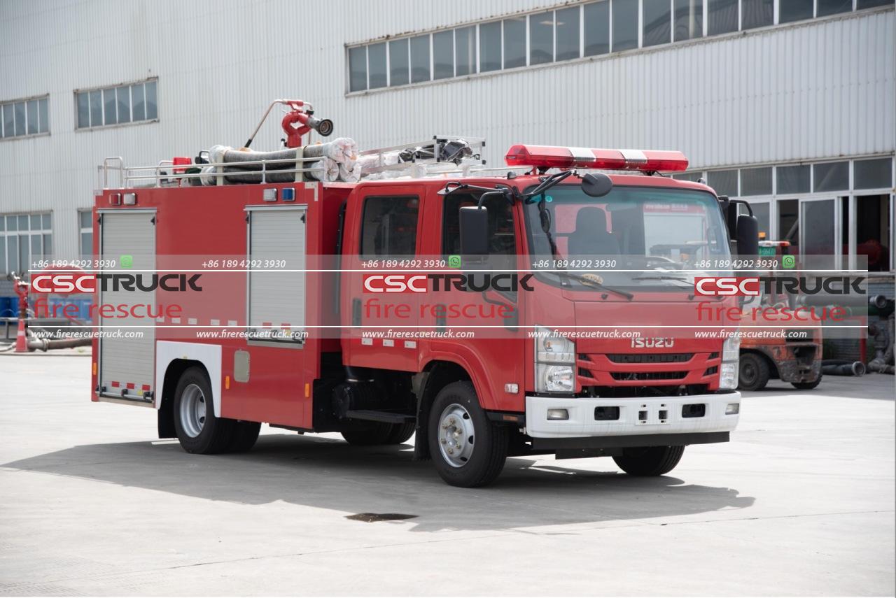 ISUZU 6000 Liters Water Foam Fire Truck