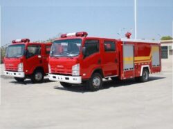 ISUZU 700P 3CBM Water Fire Truck (2)