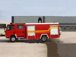 ISUZU 700P 3CBM Water Fire Truck (5)