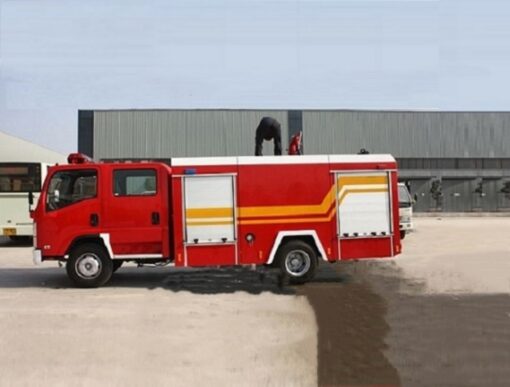 ISUZU 700P 3CBM Water Fire Truck (5)