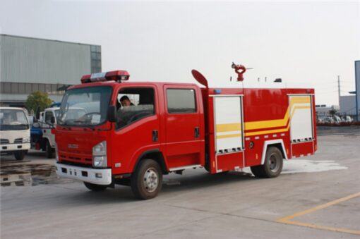 ISUZU 700P 3CBM Water Fire Truck