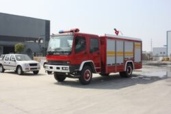 ISUZU FVR 6CBM Foam Fire Truck (2)