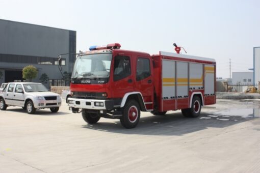 ISUZU FVR 6CBM Foam Fire Truck (2)