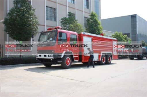 ISUZU FVZ 12 CBM Water Fire Truck (3)