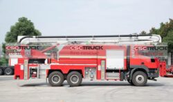 IVECO 32M Foam Tower Fire Truck (4)