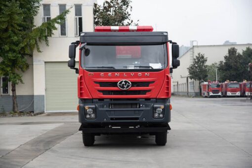 IVECO 4000 Liters Water Foam Fire Truck (2)