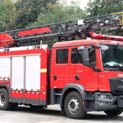 MAN 18M Aerial Ladder Fire Truck