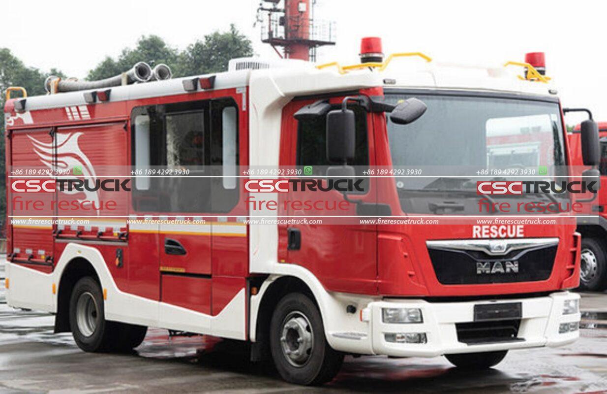 MAN 3000 Ltr Water Foam Small Fire Fighting Truck