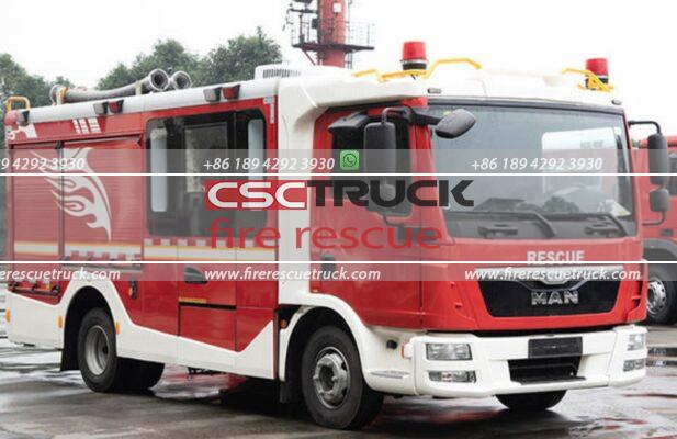 MAN 3000 Ltr Water Foam Small Fire Fighting Truck