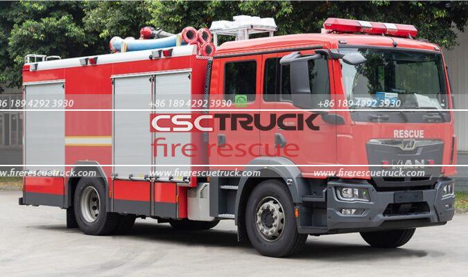 MAN 6000 Liters Small Water Fire Truck