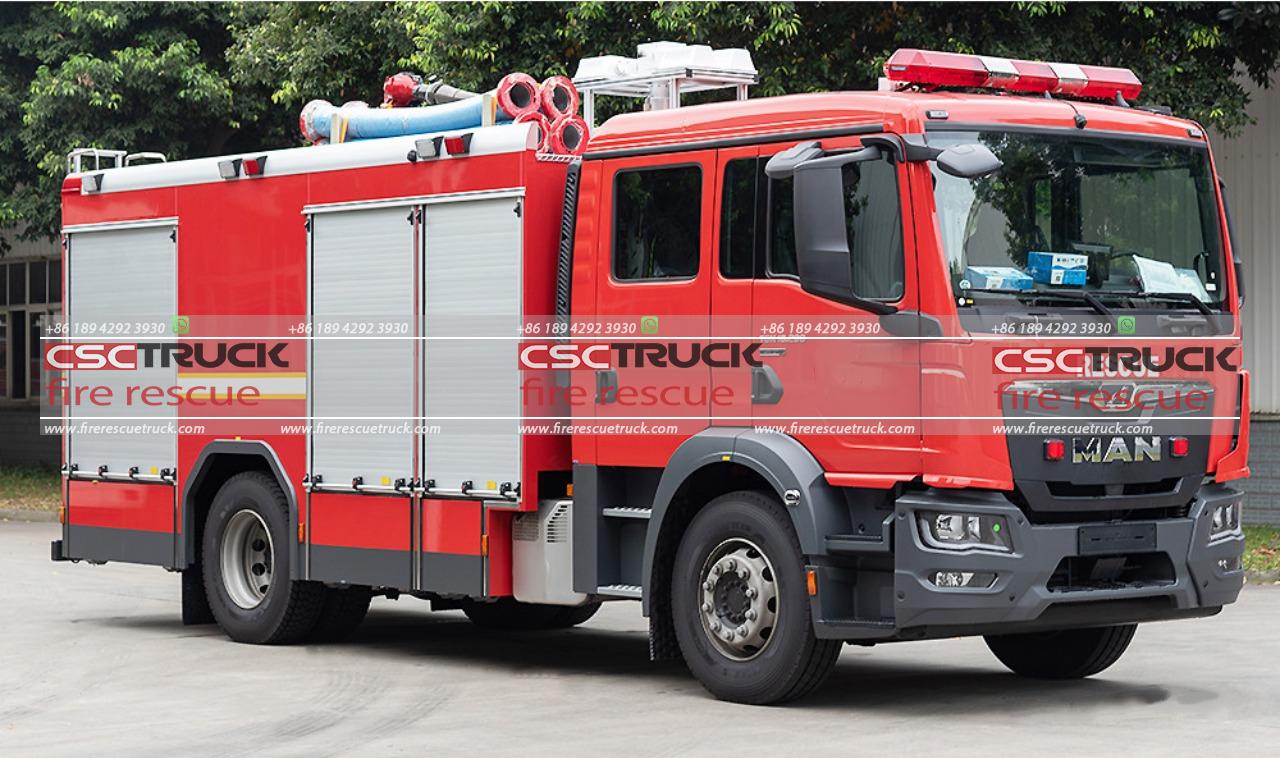 MAN 6000 Liters Small Water Fire Truck