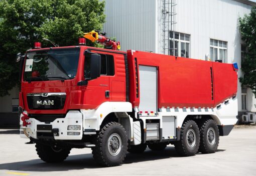 MAN 6x6 Airport Rescue Fire Fighting Truck