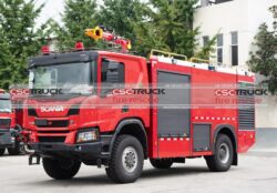 SCANIA 4x4 Airport Rescue Fire Fighting Truck