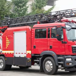 SITRAK 18M Aerial Ladder Fire Truck (2)