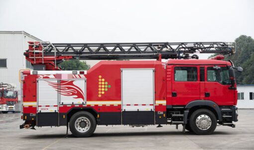 SITRAK 18M Aerial Ladder Fire Truck (3)