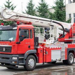 SITRAK 32M Aerial Platform Fire Truck (2)