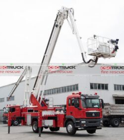 SITRAK 32M Aerial Platform Fire Truck (3)