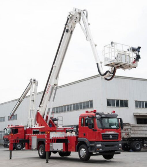 SITRAK 32M Aerial Platform Fire Truck (3)