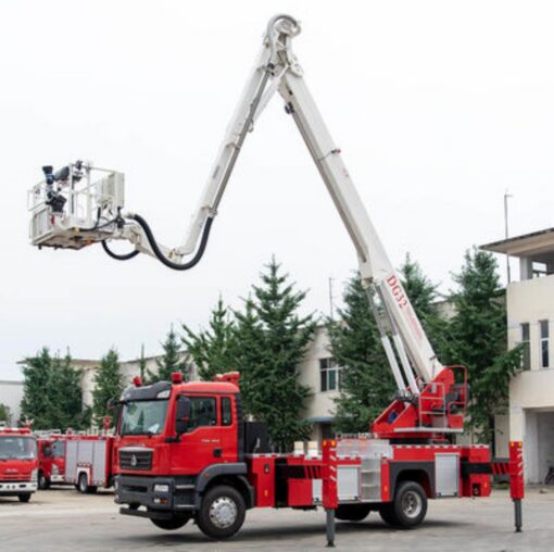 SITRAK 32M Aerial Platform Fire Truck (4)