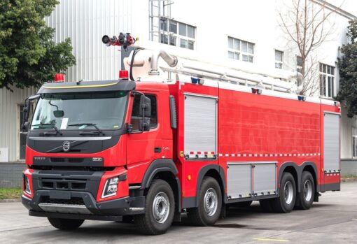 Volvo 19000 Liters Tower Fire Fighting Truck (2)