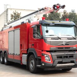 Volvo 25M Water-Foam-Powder Tower Fire Truck