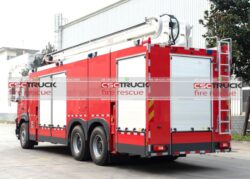 Volvo 25M Water-Foam-Powder Tower Fire Truck (4)