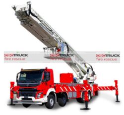 Volvo 70M Aerial Platform Fire Fighting Truck (2)